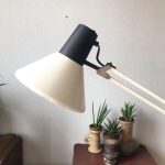 vintage bureaulamp wit