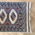 vintage tapijtje zijde katoen Iran