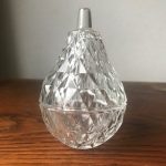 vintage doosje glas peer