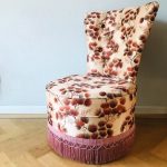 boudoir stoel fauteuil seventies