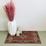vintage roze tapijtje oudroze boho