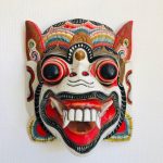 drakenmasker kleur indonesie