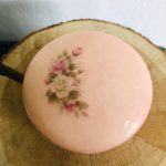vintage sieradendoosje marmer roze