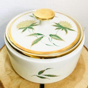 vintage bonbonniere goud hollywood regency