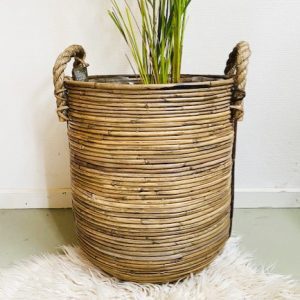 Rotan XL bloempot - Afbeelding 2