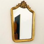 brocante spiegel barok goud vintage