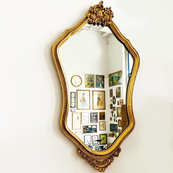 vintage barok gouden spiegel