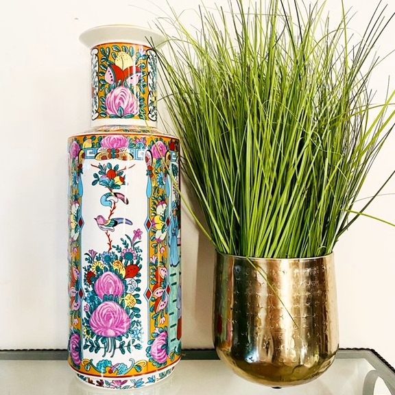 chinese vloervaas vintage