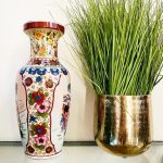 Chinese vaas bloemen