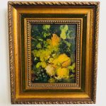barok schilderijtje fruit stilleven