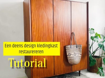 deens design kledingkast restaureren