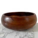 teak houten schaaltje deens design