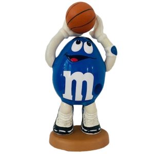 vintage snoep dispenser M&M basketbal candy