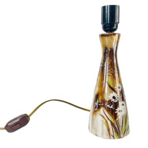 Vintage AK Kaiser tafellamp porselein beschilderd lampenvoet 1970 West Germany