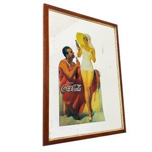 Vintage Coca Cola spiegel retro Relic Design