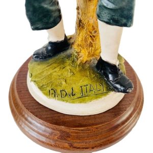 Vintage Italiaans beeldje A. Belcari - Afbeelding 5