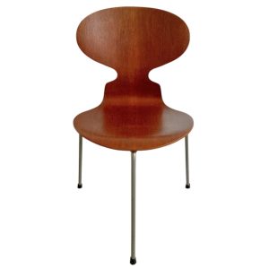 Ant chair teak Arne Jacobsen voor Fritz Hansen 1950's