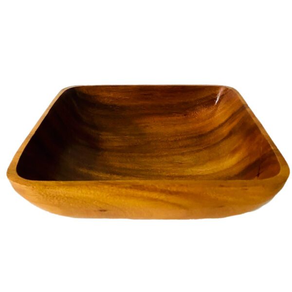 Deens design teak houten slakom schaal mid-century