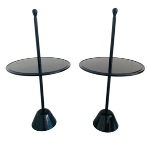 Set vintage Giacomo Castiglioni bijzettafels Achille & Pier Zanotta 1980's