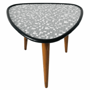 Vintage mid-century driehoekig plantentafeltje Rockabilly 1950's